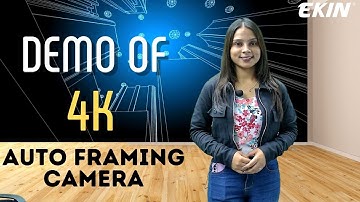 Best 4k Auto Framing Camera | Bar Camera | Video Conference Solution/ Virtual Class | Ekin 1020 PTZ