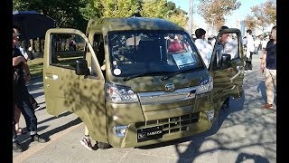 なぜかイベント会場で大人気のダイハツ新型軽トラ  DAIHATSU Mini Truck