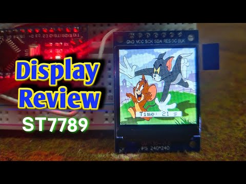 Display Review TFT LCD ST7789 Uploading Image