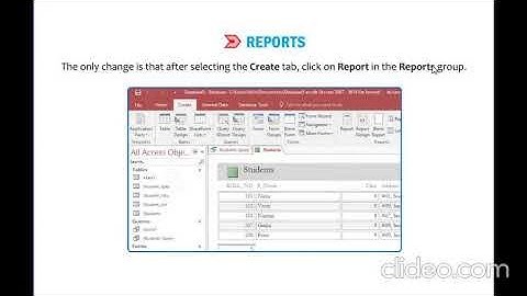 Working with Queries, Forms and Reports Part - 3