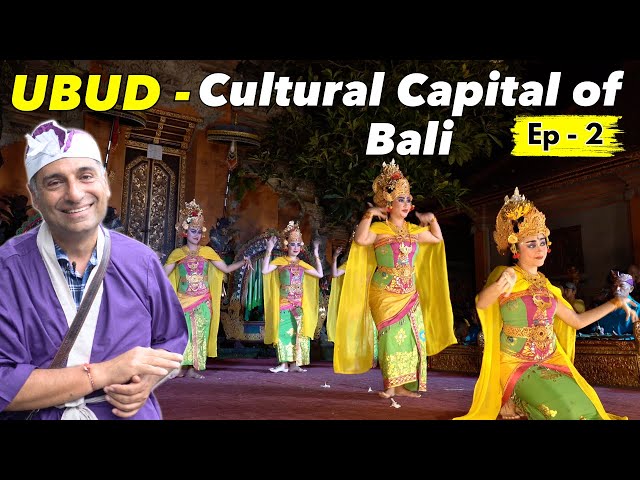 EP - 2 A Day in Ubud, Bali | Ubud Palace, Saraswati Temple | Monkey Forest, Tegenungan Falls,  Bali class=