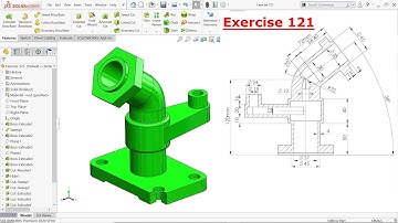 SolidWorks Tutorial for Beginners exercise 121