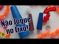 IDEIAS COM CONES DE LINHA | ARTESANATO E RECICLAGEM DO LIXO AO LUXO