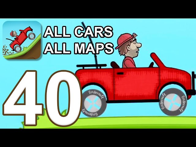 Hill Climb Racing - Gameplay Walkthrough Part 40 - All Cars/Maps (iOS, Android) class=
