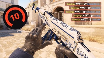 How Faceit Level 10 Aim Actually Looks (CS2 Highlights)