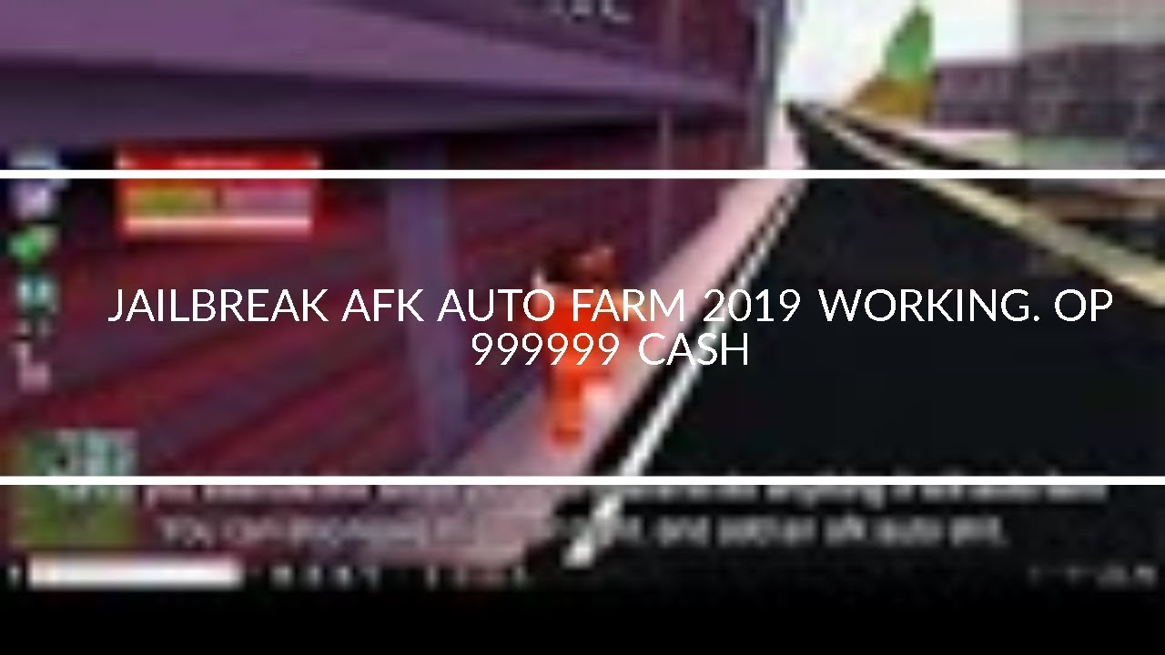 Jailbreak Auto Farm Unlimited Money Afk Auto Farm By Godzofexploitz - roblox jailbreak script auto farm