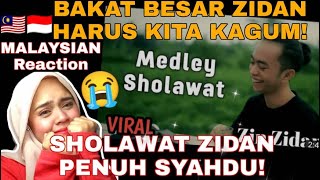 SYAHDU BANGET!😍LUAR BIASA BAKAT ZIDAN SHOLAWAT | ANAK MUDA INDONESIA HEBAT | MALAYSIAN REACTION