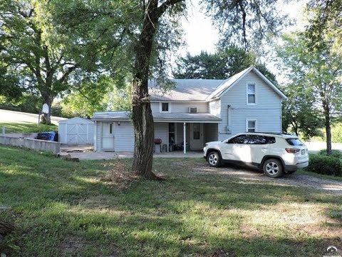 613 Eisenhower, Lecompton, KS home video tour