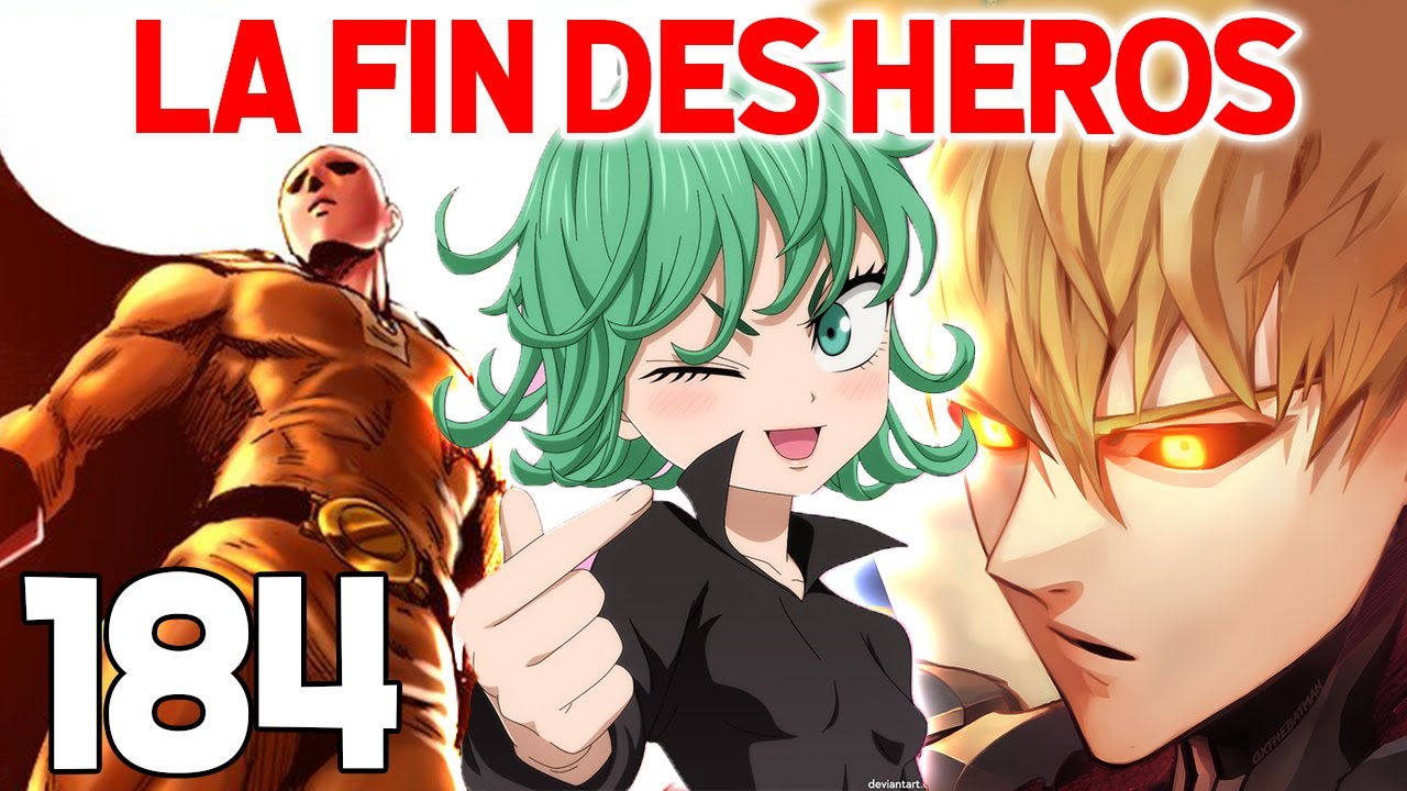 SAITAMA SURPRIS ! LA CHUTE DES HÉROS ! GENOS - ONE PUNCH MAN 184