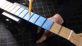 Fret Leveling one fret at a time with FretMaestro