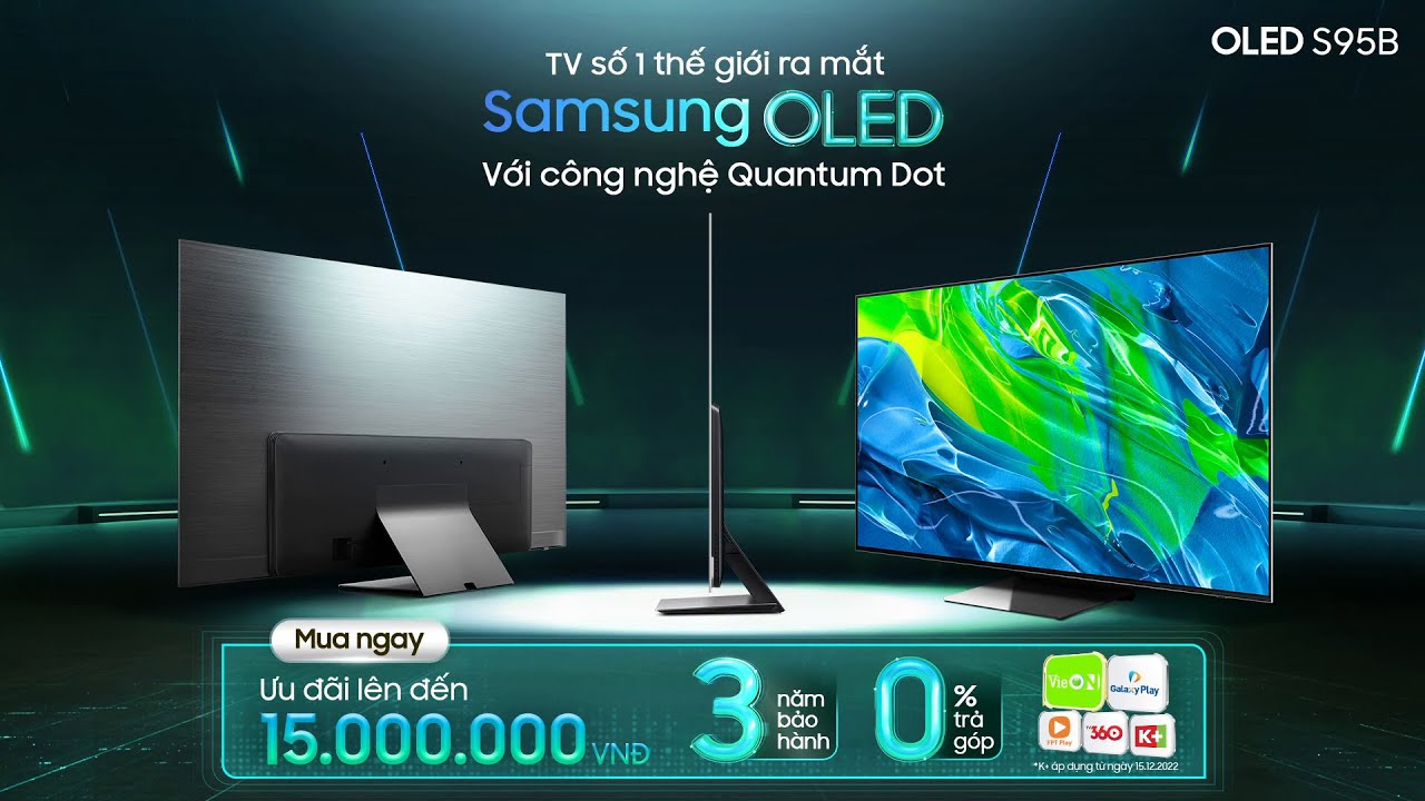 Samsung OLED TV Samsung OLED công nghệ QuantumDot Samsung YouTube