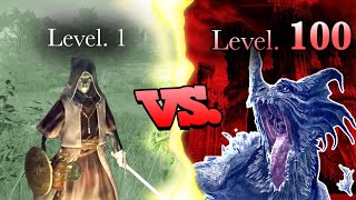 Level 1 Tarnished Vs Level 100 Elder Dragon - Elden Ring Exploit #Shorts