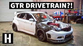 : Skyline GTR Swapped Subaru WRX... and it's Still All Wheel Drive!?