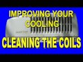 CLEANING THE COILS ON AN RV AIR CONDITIONER