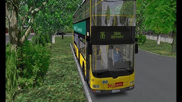 OMSI 2 Berlin X10 ADDON MAP : Route 285  Wupperstr  - Am Waldfriedhof