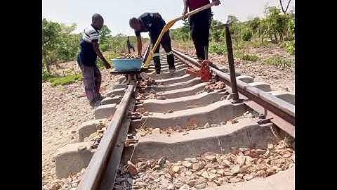 A glance with railway men