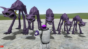 EVERY SMILING CRITTERS GIANT FORM IN POPPY PLAYTIME CHAPTER 3! Garry