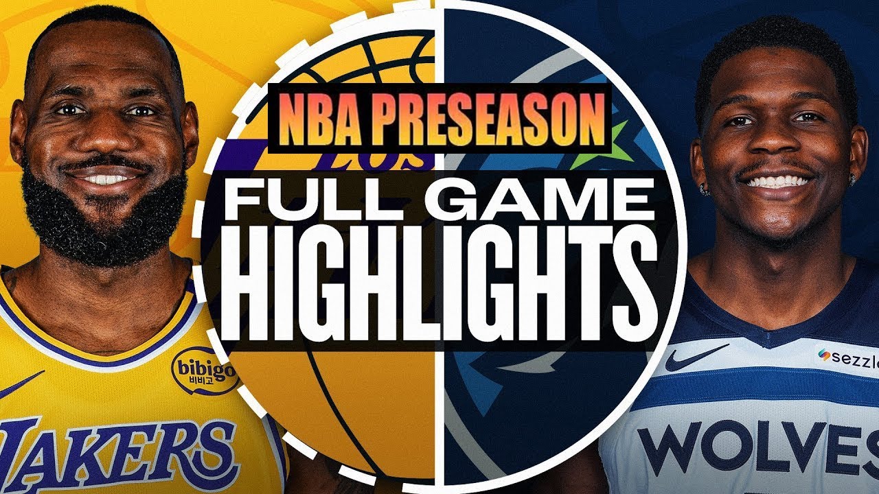 Los Angeles Lakers vs Minnesota Timberwolves Full Game Highlights - OCT ...