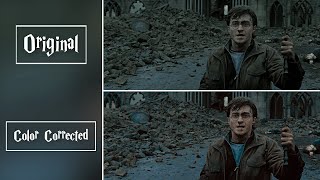Harry Potter Vs. Voldemort Scene Color Corrected 4K