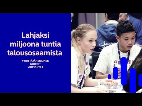 Yrityskylä Yläkoulun avajaiset Nordean Campuksella 1.11.2017 | Nordea Pankki