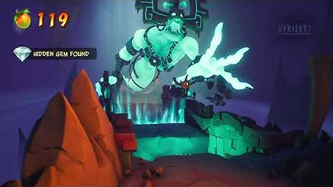 Crash Bandicoot 4 - 100% P.2- Red Gem Location & Real Grind-N.Sanely Perfect Run (All Gems & Crates)