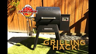 Pellet grill/ BBQ hack! How to keep smoke an flavour in on your Traeger or similar grills!