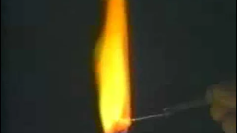 Alkali Metals Flame Tests
