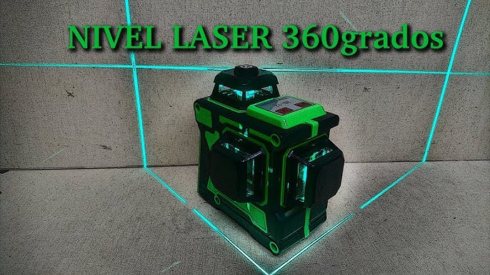 Nivel Laser 360° Luz Verde #Short 