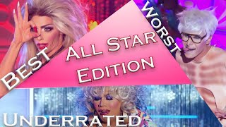 All Stars: Best, Worst, and Underrated Lipsyncs from Each Season (1-7)