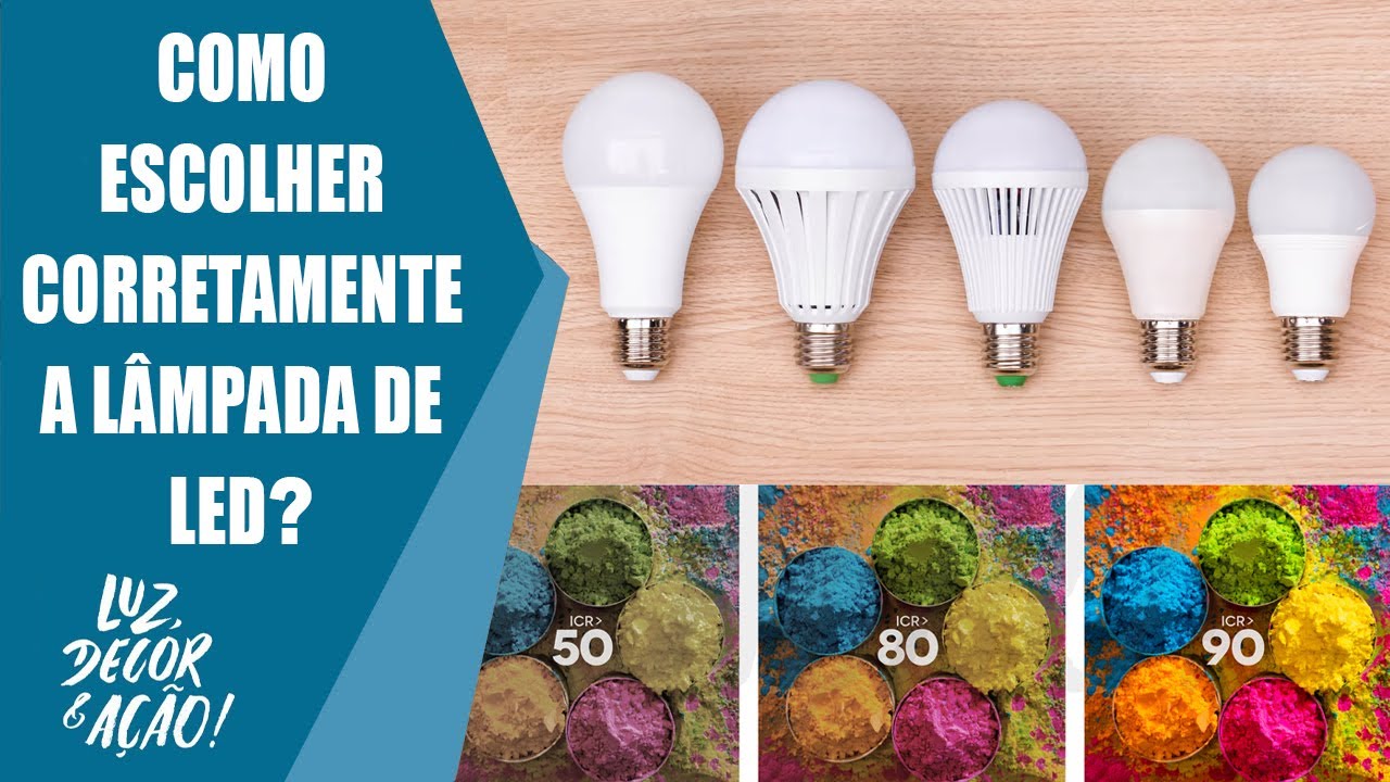 Como escolher a melhor lâmpada de led? - YouTube