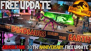 FREE UPDATE ! Decorations Showcase JP 30th Anniversary Free Update - Jurassic World Evolution 2