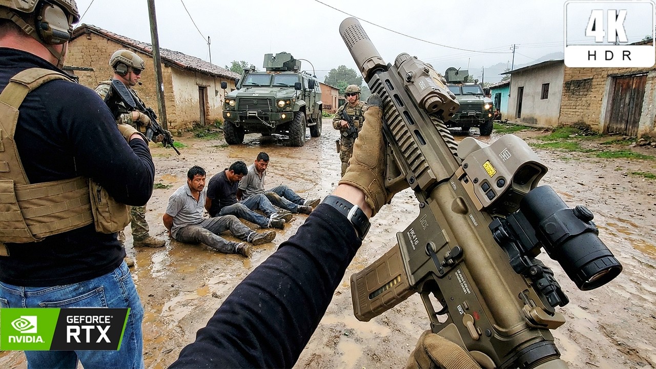 Mexican Cartels Eliminated By U.S Forces | Realistic Gameplay with Ultra Graphics(4K60fps) COD: MW