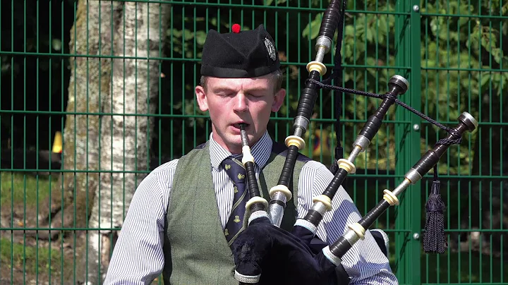 Piper Sandy Cameron playing 'Susan MacLeod' on bag...