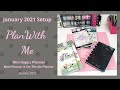 Plan With Me | Mini Happy Planner | January 2021 Setup & Changes to My 2021 On-The-Go Planner