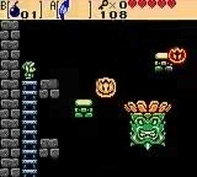 Zelda Oracle of Ages - Boss 2 : Head Thwomp