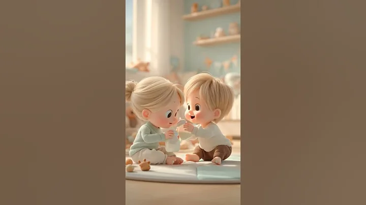 Little Baby l #babyhelpingbaby #cutebabies #aivideo #babylove #adorablebaby #trending #heartwarming