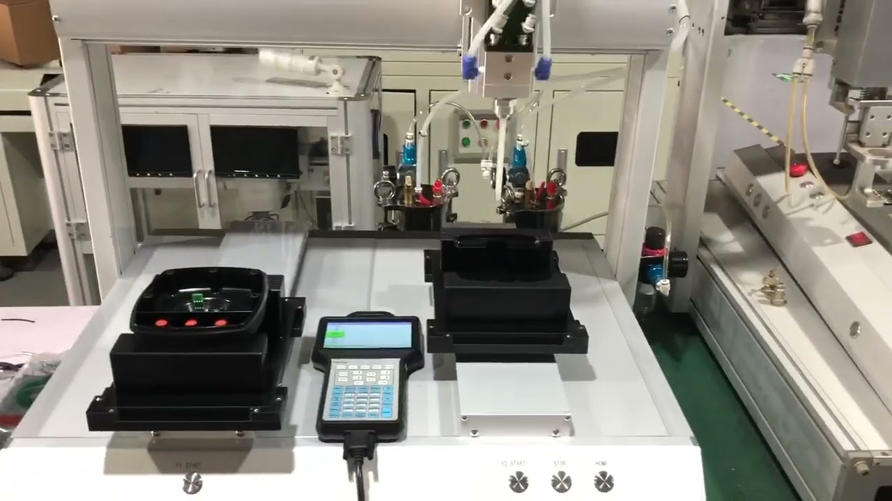 The machine is tested and ready to ship