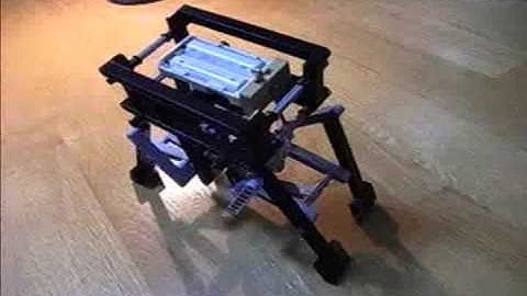 Lego Technic Vertical Link 4 Legs Bug Robot 001