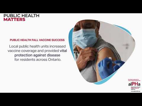 Public Health Matters: Fall Vaccine Success