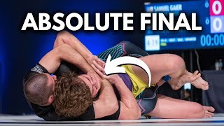 Men's Advanced No-Gi Absolute Final | Samuel Gaier Vs Luke Ruffo