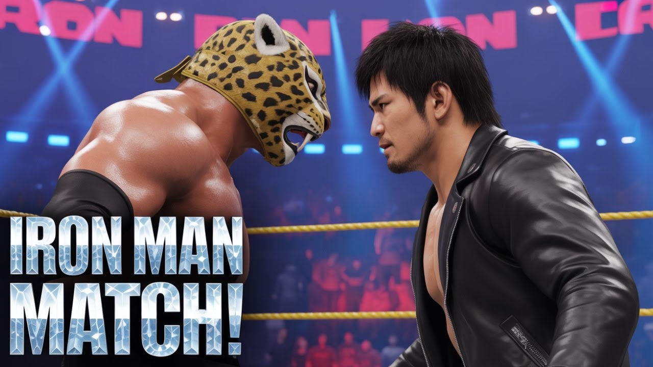 Tekken Invades WWE 2K25! Armor King II vs Jin Kazama – Iron Man Submission WAR