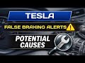 Tesla False Forward Braking Alerts in Traffic – Potential Problems Explained