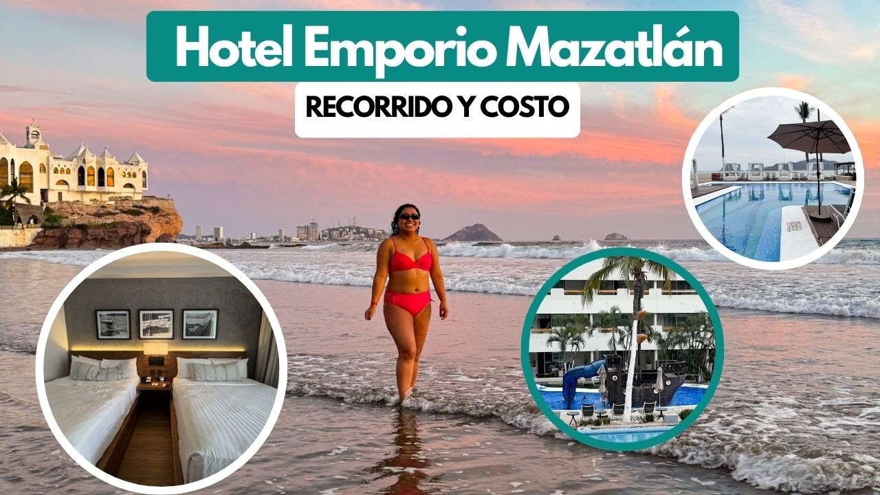 HOTEL EMPORIO MAZATLÁN 2026: Room tour, playa, instalaciones y costo