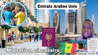 Voyage Emirats Arabes Unis migration circulaire Aye leral (Masamba)