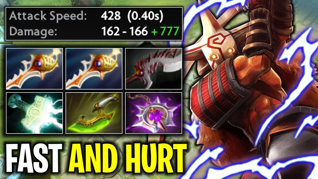 Fast And Hurt 400 Attack Speed And 1000 Damage Juggernaut Carry Team Vs Giant Hoodwink Dota 2 Youtube