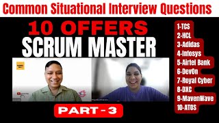 [ ] scrum master interview questions and answers ⭐ agile interview questions⭐ [3]