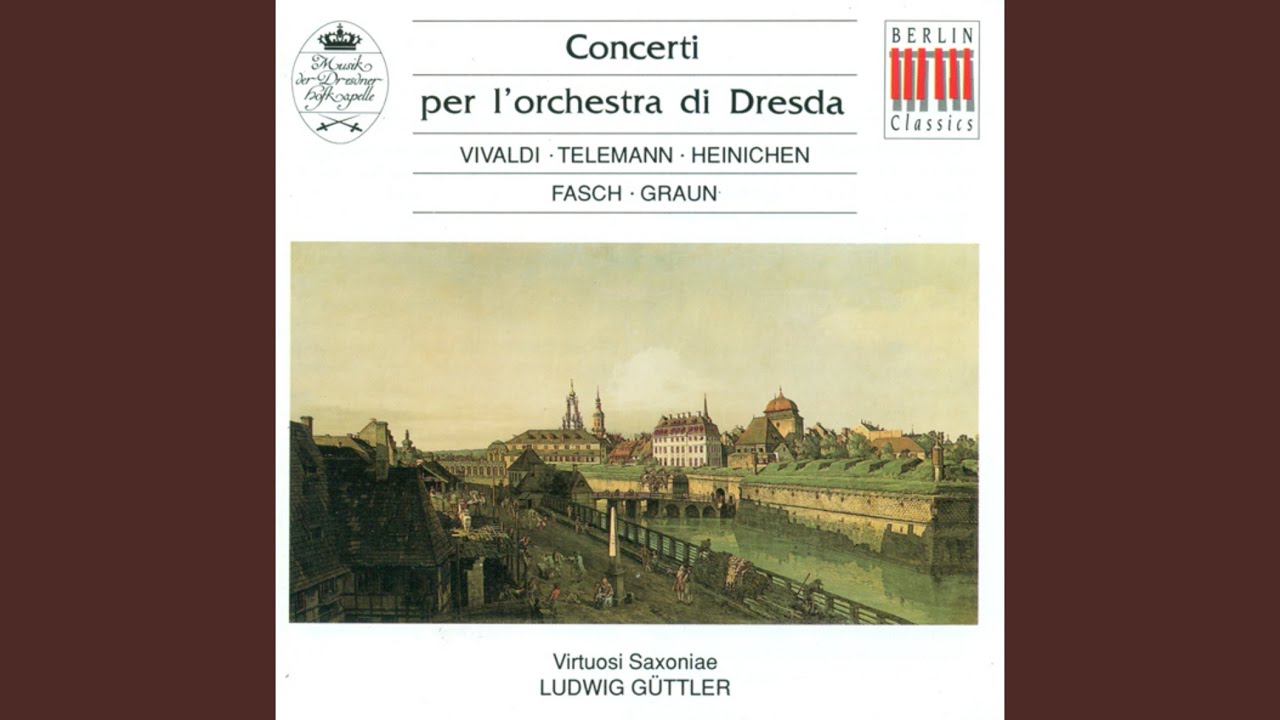 Sleduj Concerto in G Minor, RV 577, "per l'orchestra di Dresda": I. — na YouTube