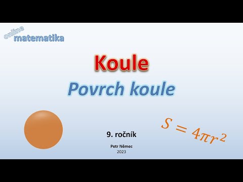 Video: Je povrch koule?