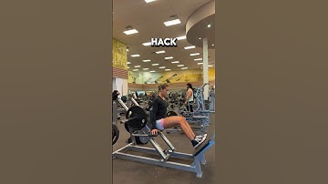 How to do Hack Squats CORRECTLY ✅ #fitnesstips #gymtips #gym