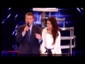 [HD] X Factor 2010 - Simon Cowell and Cheryl Cole forget about other people in the room.